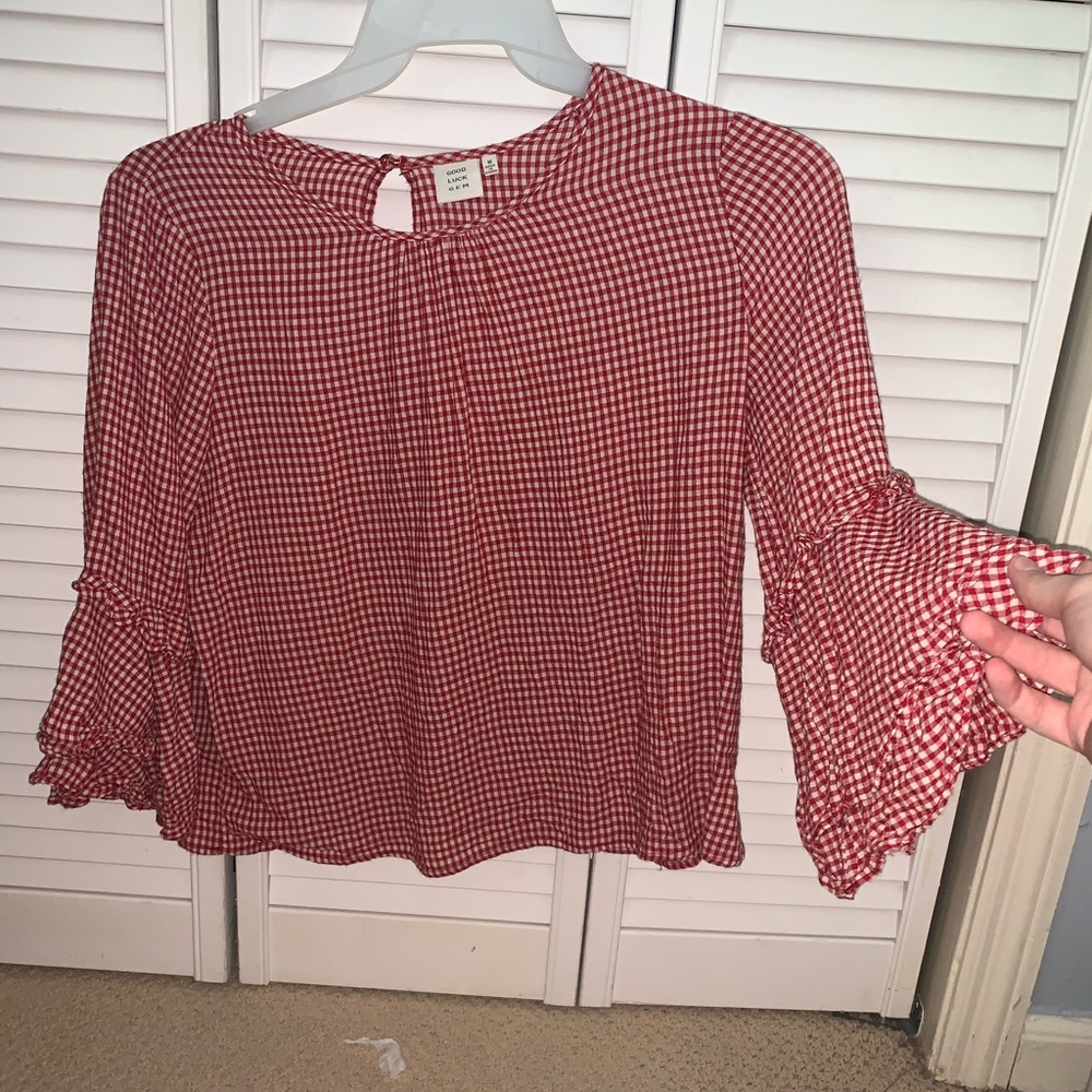 Gingham Top